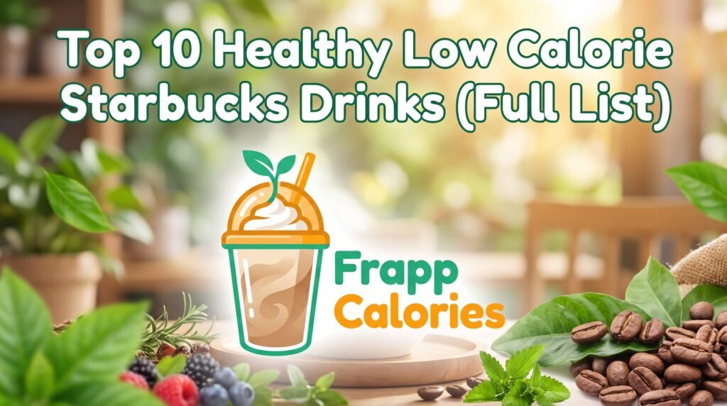 Low Calorie Starbucks Drinks: Complete 2026 Guide (Under 50, 100, 150 & 200 Cal)