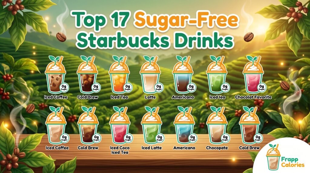 Sugar-Free Starbucks Drinks: Complete 2026 Guide — Every Zero-Sugar Option