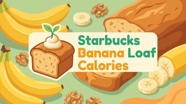 Starbucks Banana Loaf Calories: 380 Nutrition Facts