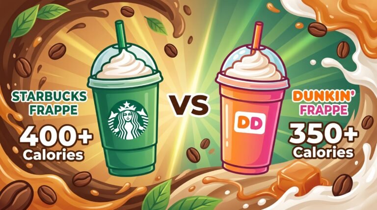 Starbucks vs Dunkin Calories: Best Drink Comparison (2026)