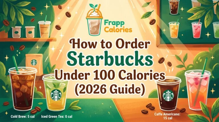 How to Order Starbucks Under 100 Calories (2026 Guide)